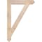 Ekena Millwork Traditional Arts & Crafts Smooth Bracket, Douglas Fir, 3 1/2"W x 24"D x 36"H BKT04X24X36TRA03SDF - alternate 2